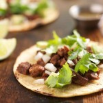 authentic mexican beef taco