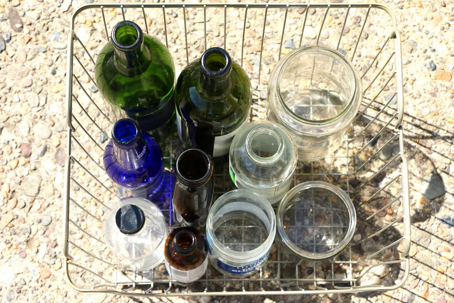 Simplify Glass Recycling At Home | http://onbetterliving.com