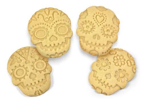 Cookies Made With A Day Of The Dead Cookie Stamp