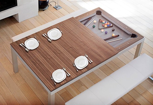 Turn Your Dinner Table Into A Pool Table | Better Living