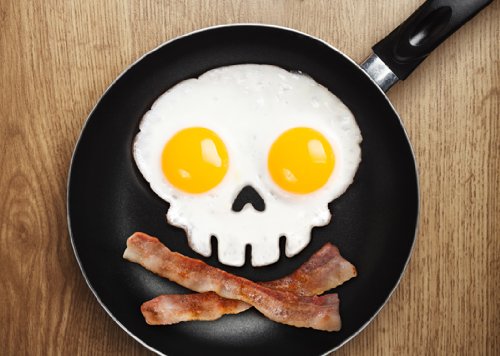 skull eggs mold