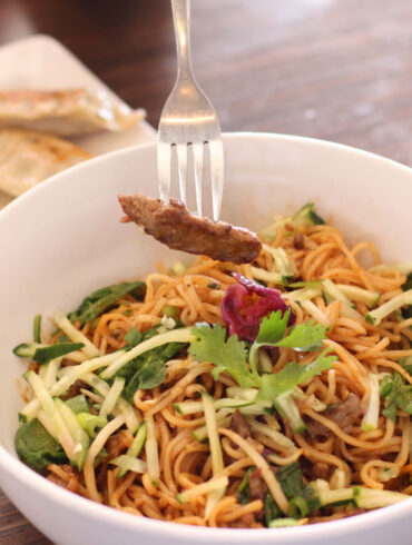 Noodles & Company Spicy Korean Beef Noodle Bowl