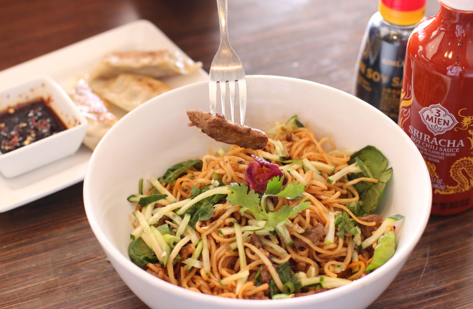 Noodles & Company Spicy Korean Beef Noodle Bowl