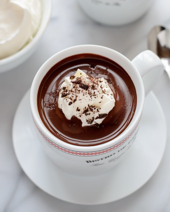 French Hot Chocolate Recipe. The best dark hot chocolate recipe1 e1422397640268