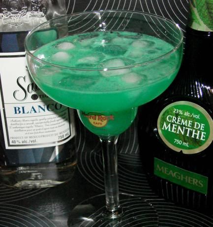 Irish Margarita Green St Patricks Day Cocktail Recipe