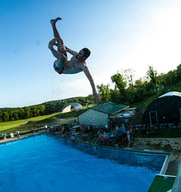 The world famous Slip N Fly - Exclusive to Ohio Dreams Campers.
