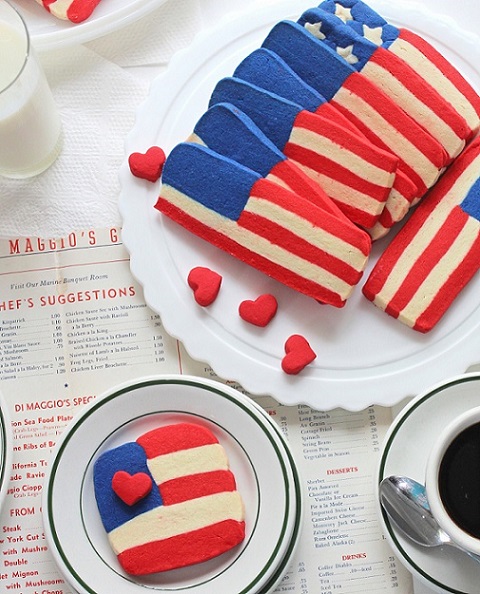 Red-White-and-Blue-Flag-Cookies