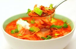 Recipe: Easy Spicy Chicken Tortilla Soup | onbetterliving.com