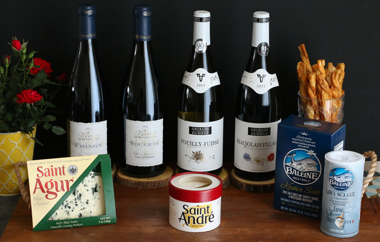 french cheese and wine products from the Ministry of Agriculture