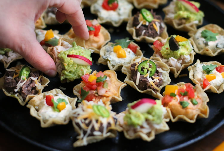 Tostitos Scoops Snack Ideas | www.onbetterliving.com