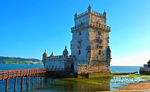 Belém Tower Portugal or the Tower of St Vincent Lisbon