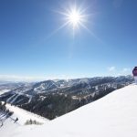 Amazing sunny day skiing in Park City, Utah | onbetterliving.com