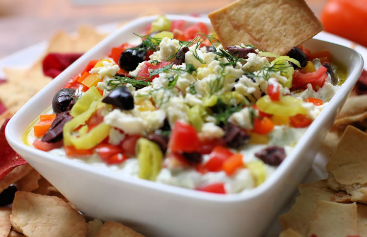 Greek Salad Dip Recipe