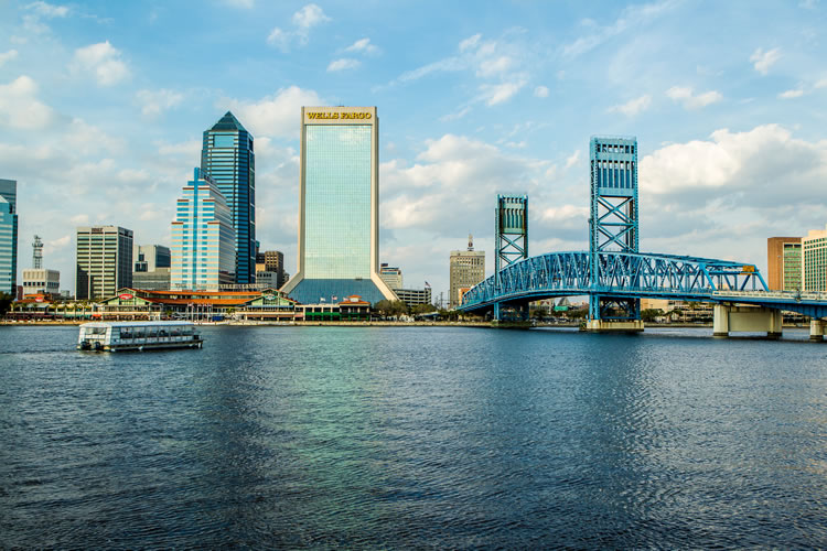 Downtown Skyline Jacksonville Florida