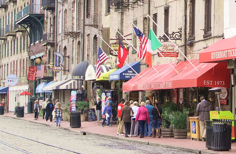 River Street Savannah Georgia