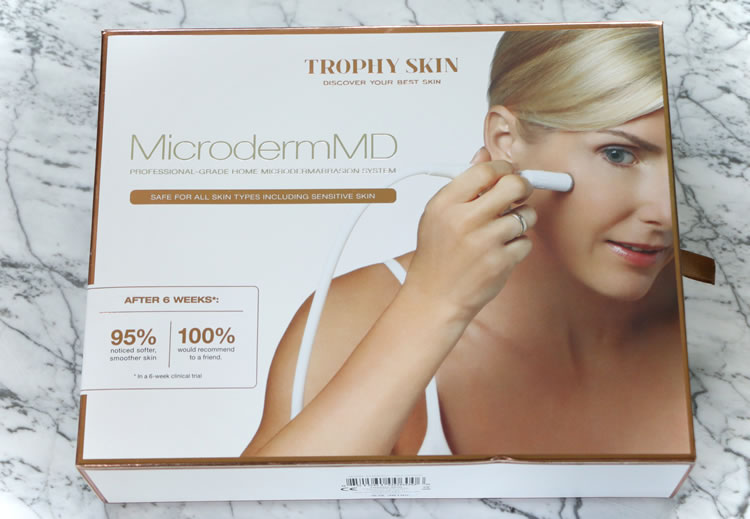 Trophy Skin MicrodermMD at Home Microdermabrasion Beauty System for  Exfoliation and Anti-Aging