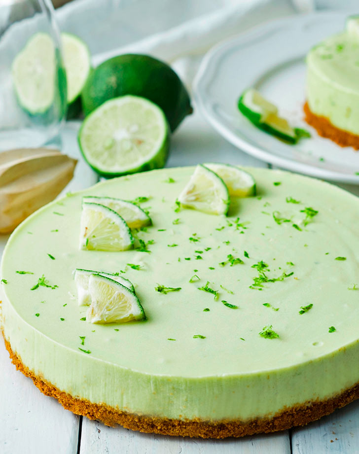 avocado cheesecake mint