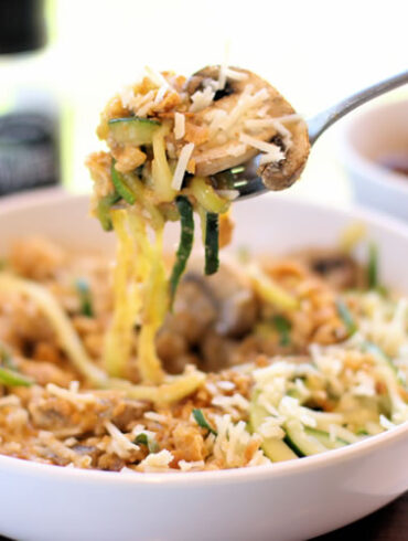 Noodles & Company Zoodles Zucchini Noodles Review Truffle Mac Peanut Saute
