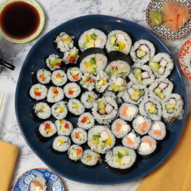To Make Sushi Rolls At Home Sushi Platter