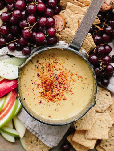 triple cheese fondue recipe