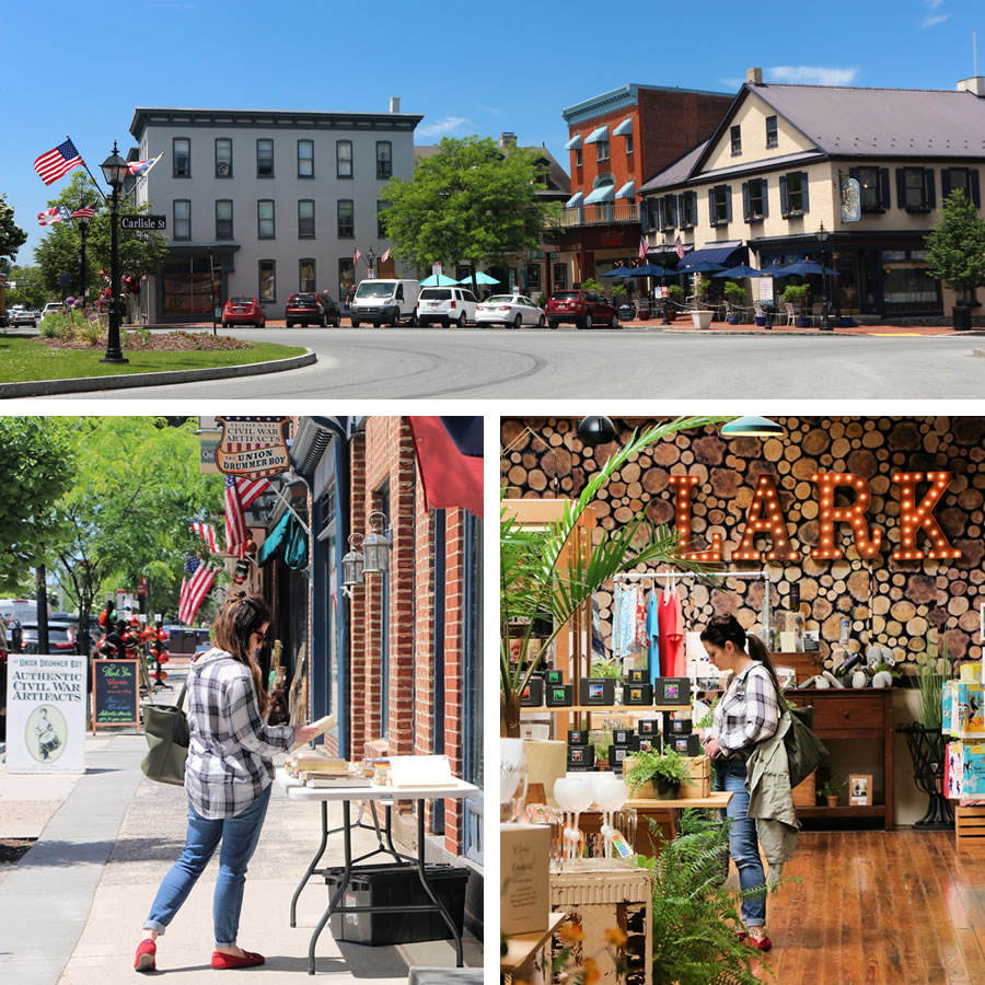 Shopping In Downtown Historic Gettysburg