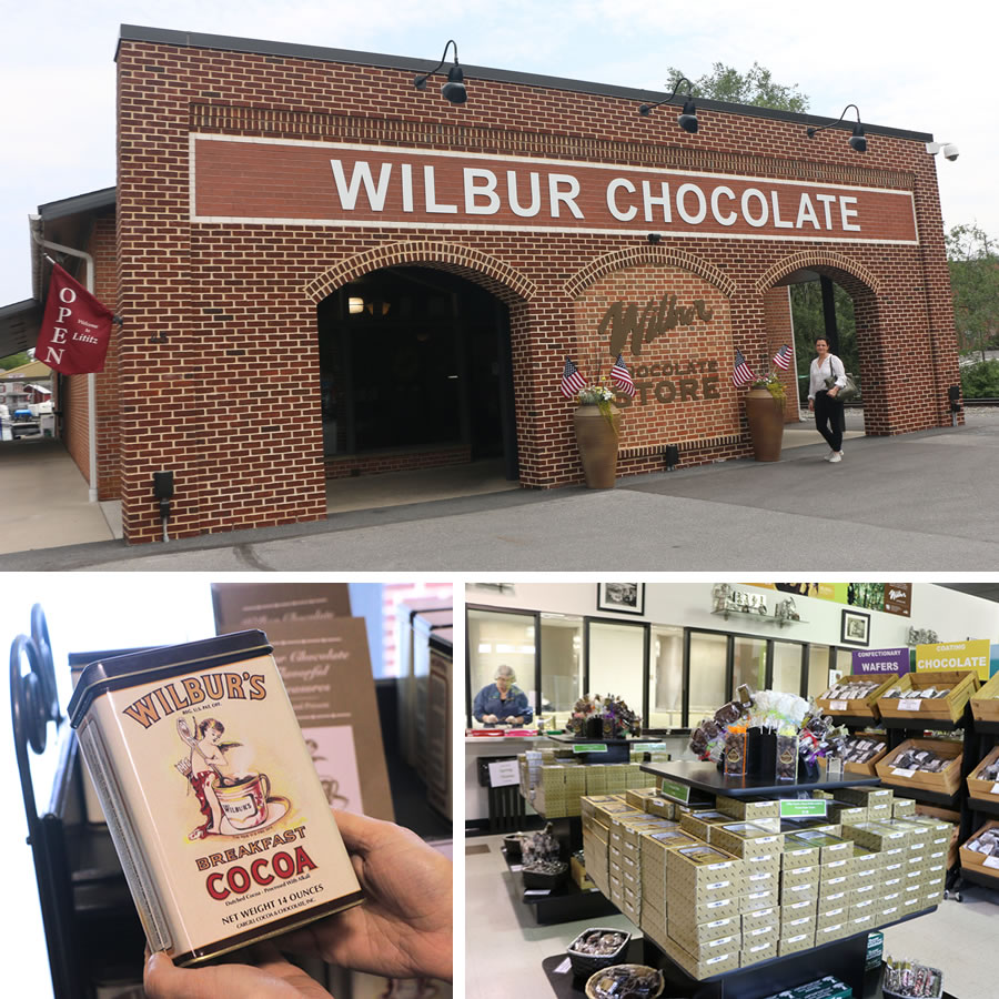 Visiting Wilbur Chocolate In Lititz PA