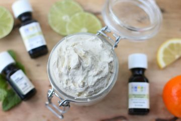 DIY Citrus Mint Body Butter Recipe With Essential Oils Cocoa Butter Shea Butter