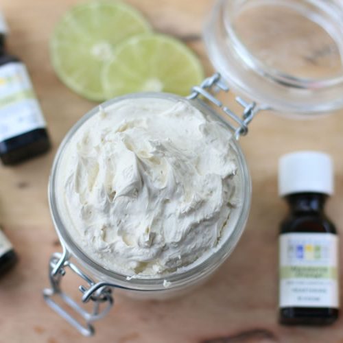 DIY Citrus Mint Body Butter Recipe With Essential Oils Cocoa Butter Shea Butter