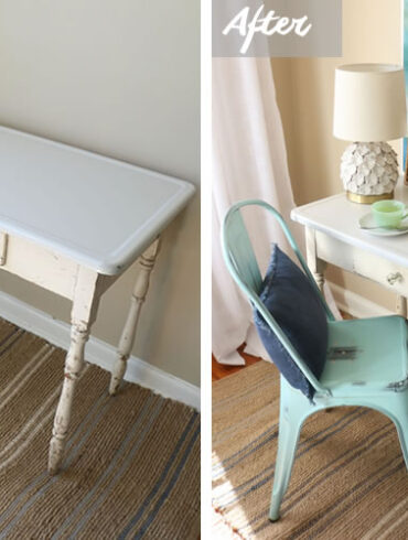 Farmhouse Chippy Vintage Enamel Baking Table White 30's 40's Farmhouse