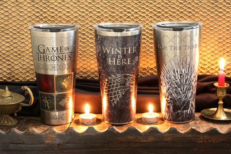 Game Of Thrones Tervis Insulated Travel Stainless Steel cups tumblers