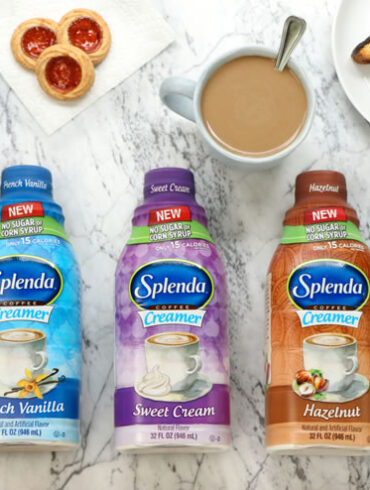 Splenda Sugar-Free Corn-Syrup FreeCoffee Creamers Vanilla Hazelnut Sweet Cream