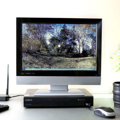 lorex wire free outdoor security camera monitor ondes