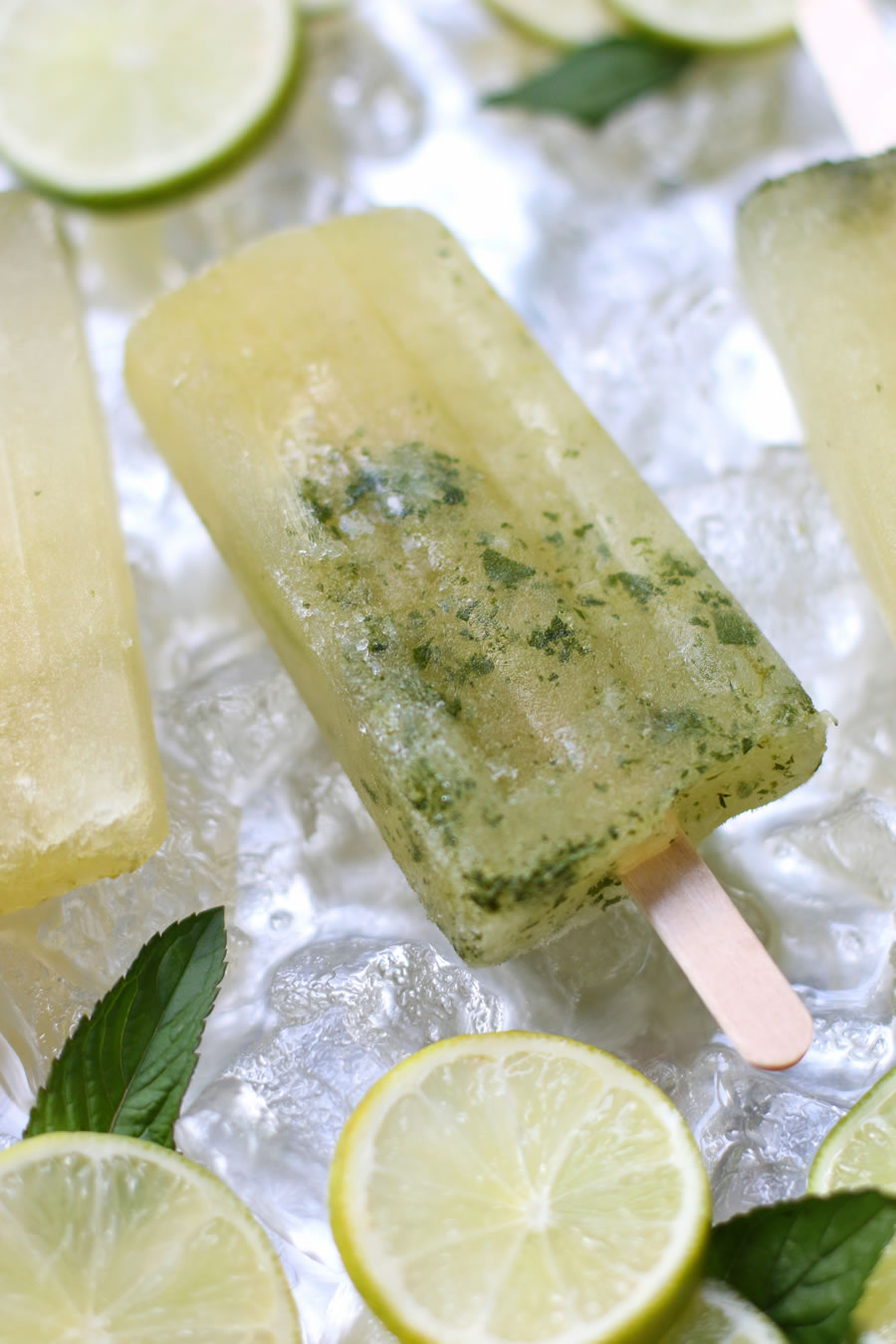 DIY Recipe For Manuka Honey, Mint And Lime Ice Pops