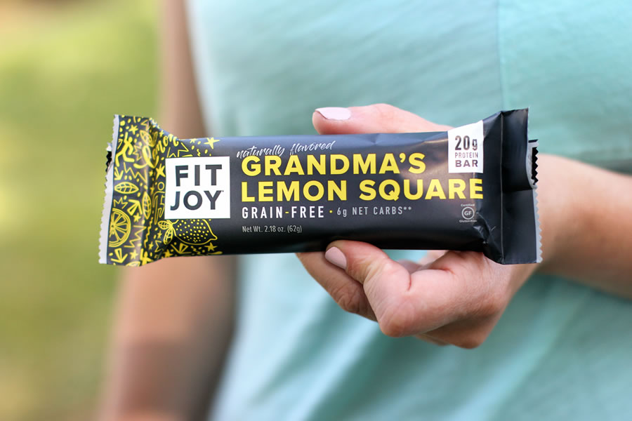 FitJoy Protein Bars Grandma's Lemon Square