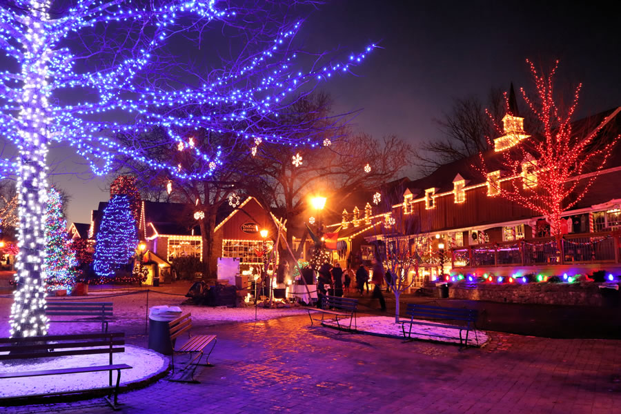 Hot Chocolate Station at Peddlers Village in Lahaska PA