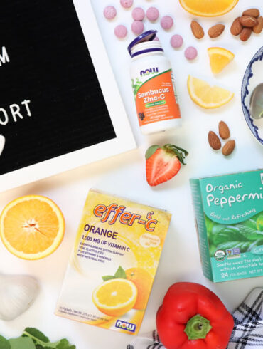 Immune Boosting Flat-Lay