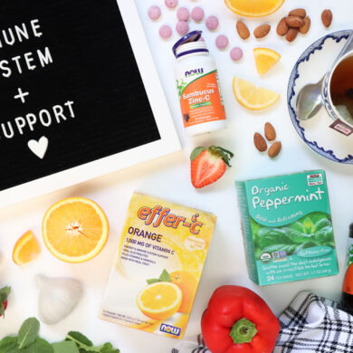Immune Boosting Flat-Lay
