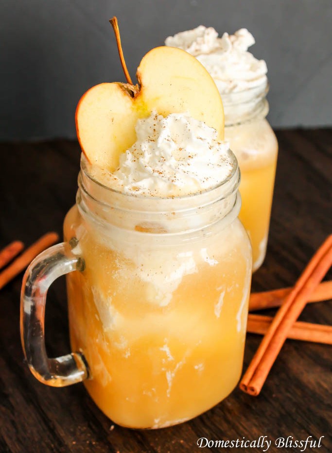 Apple Cider Ice Cream Float Recipe