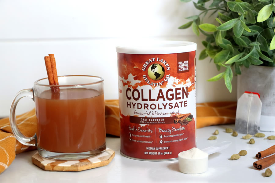 Tea flavored with Great Lakes Chai Collagen | Better Living