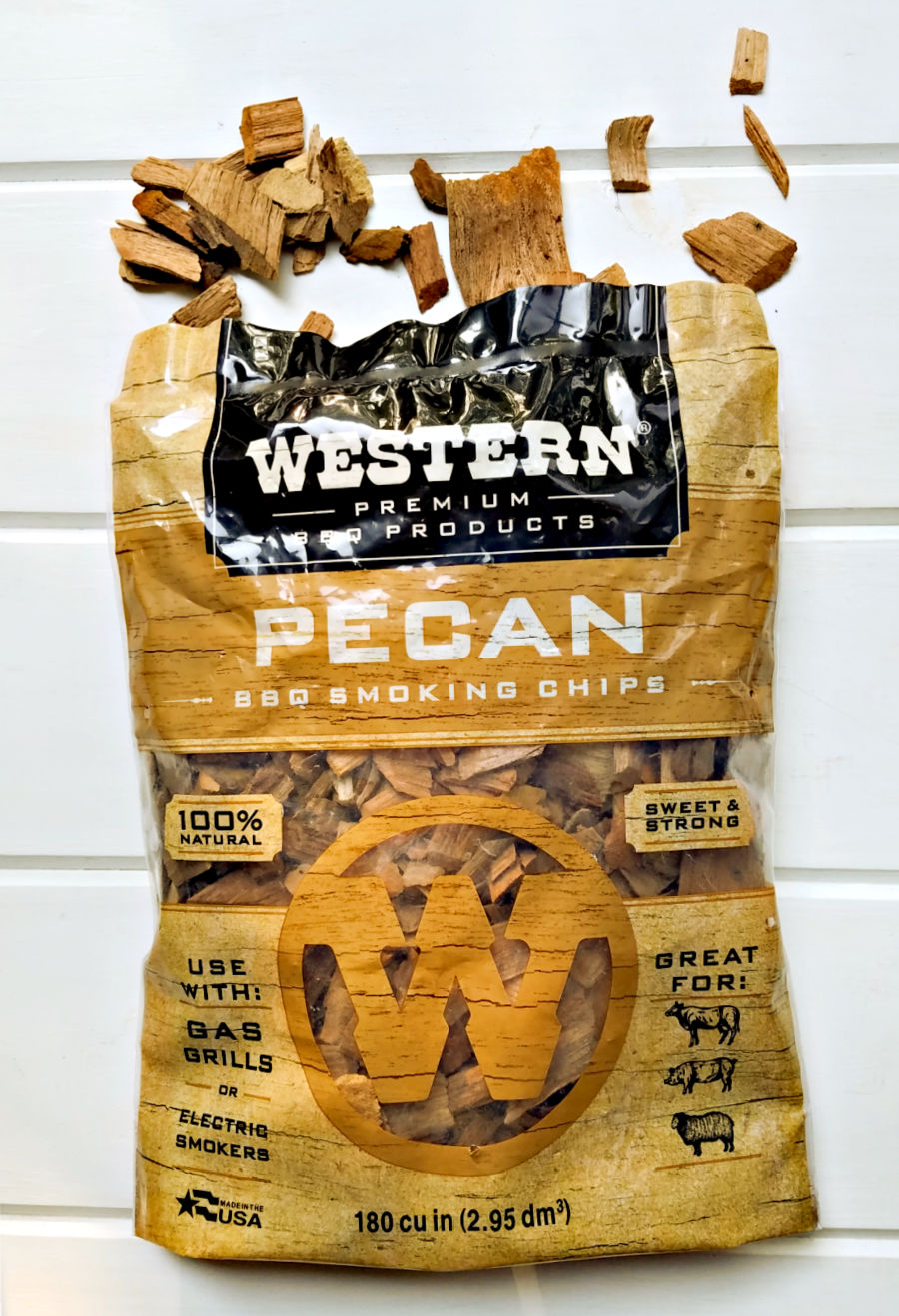 Bag of Pecan Wood Chips