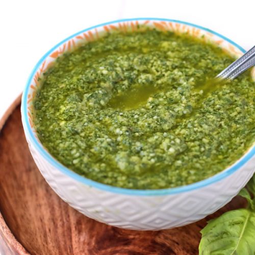 Easy Fresh Basil Pesto Recipe