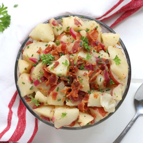 Warm German Potato Salad Recipe