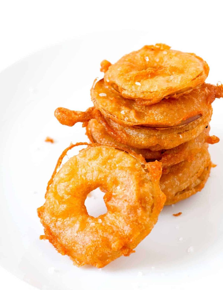 Beer Battered Fried Apples Recipe