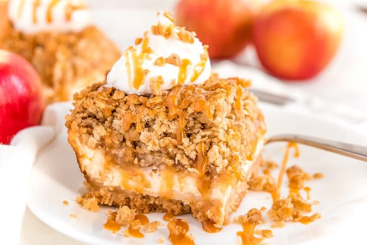 apple cheesecake bars recipe