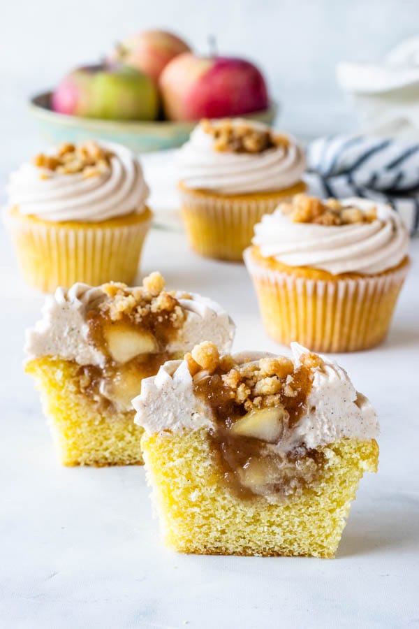Apple Crisp Cupcakes recipe apple dessert roundup |  Better Life