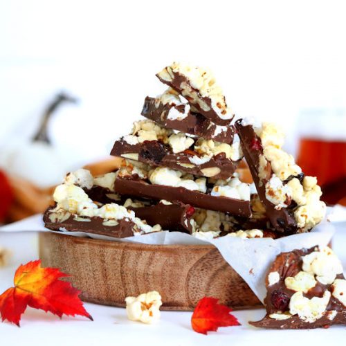 Chocolate Popcorn Bark