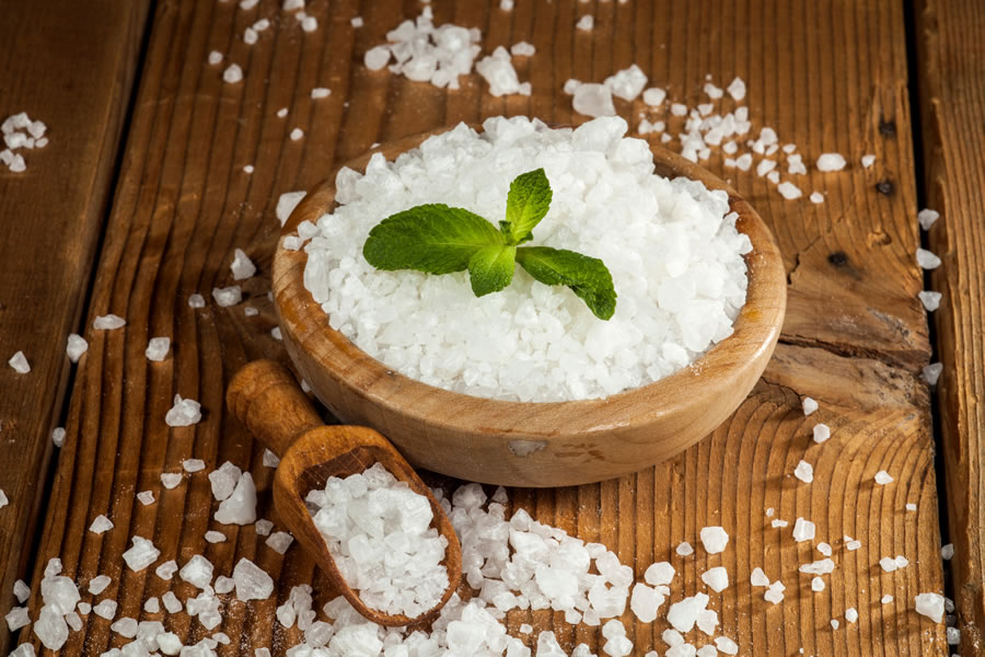 bowl of Celtic Sea Salt 