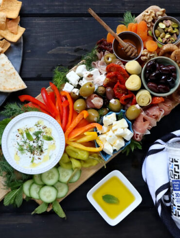 Delta Yogurt Greek Meze Board