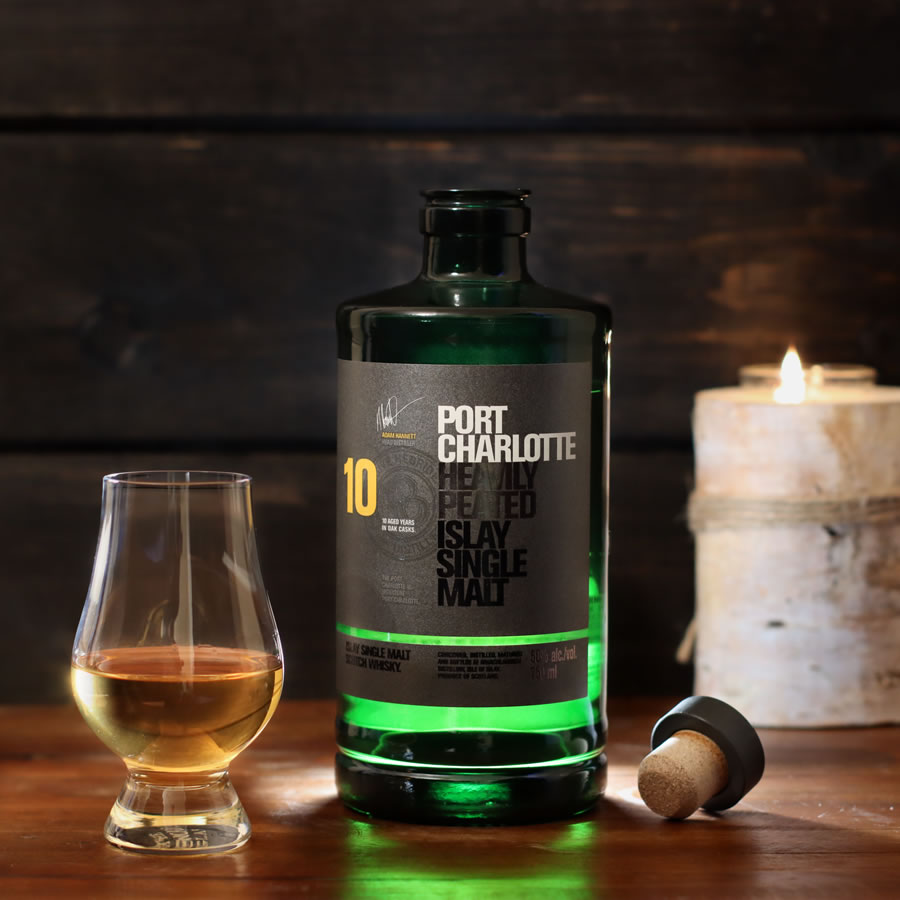 Port charlotte 10. Bruichladdich 35. Bruichladdich links. Bruichladdich 40.