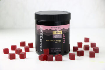 Charlotte’s Web, Muscle Recovery CBD Gummies, Tart Cherry, Broad Spectrum THC-Free, 60ct, 750mg CBD